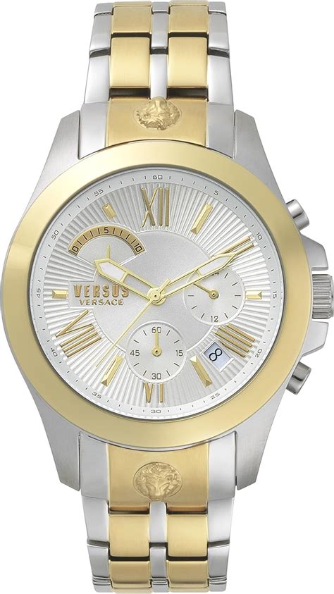 Versace Man Analogue Quartz Watch with Stainless Steel Strap 